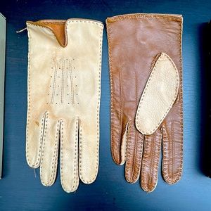 Adrienne Vittadini - leather driving gloves